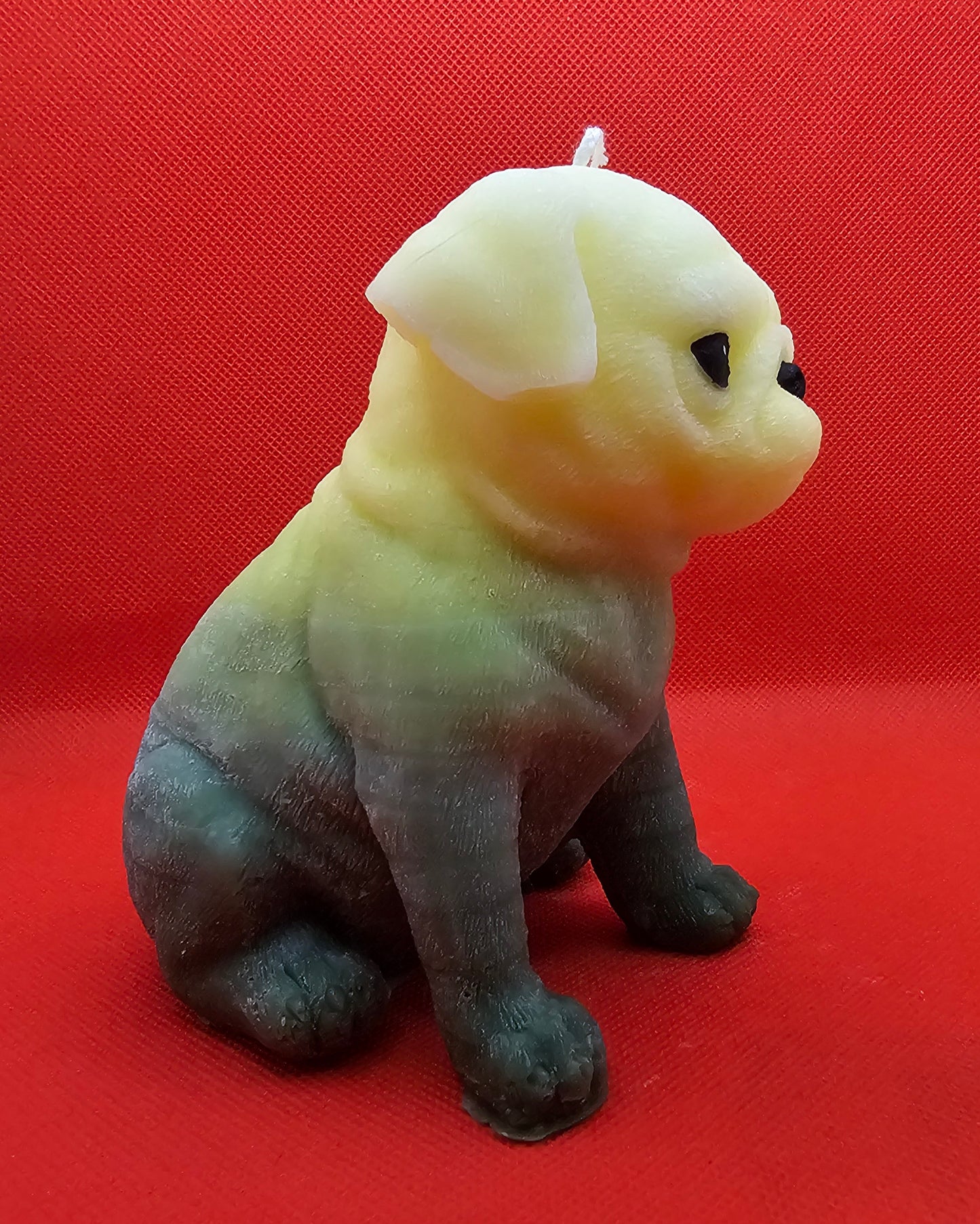 Mops gelb-grün gross
