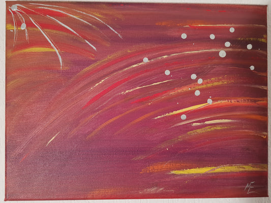 Abendhimmel rot   Nr. 01