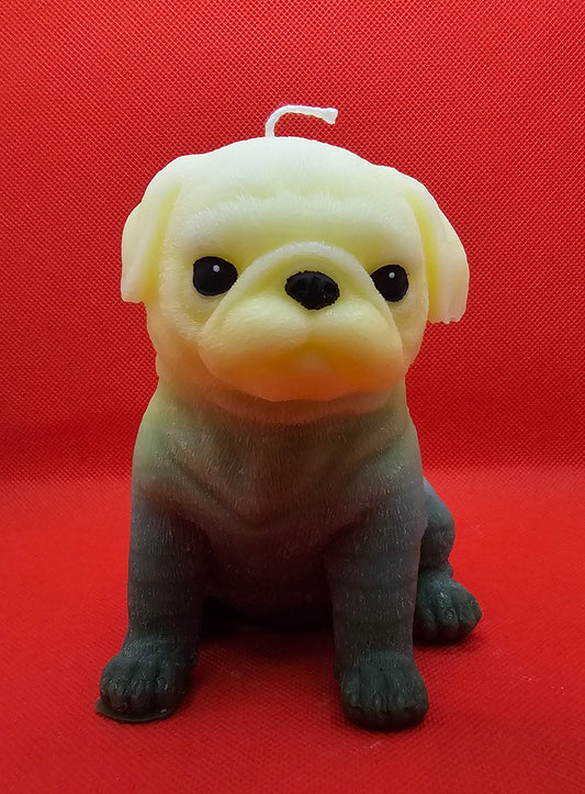 Mops gelb-grün gross