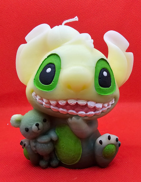 Stitch gelb-grün