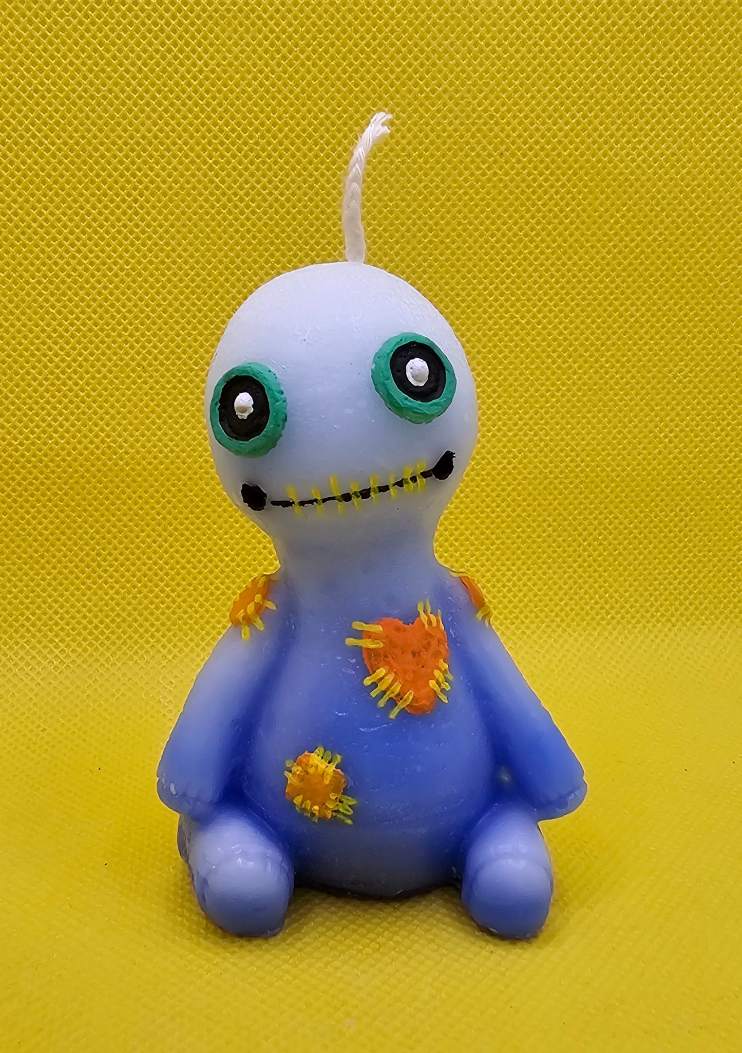 Voodoo Puppe blau