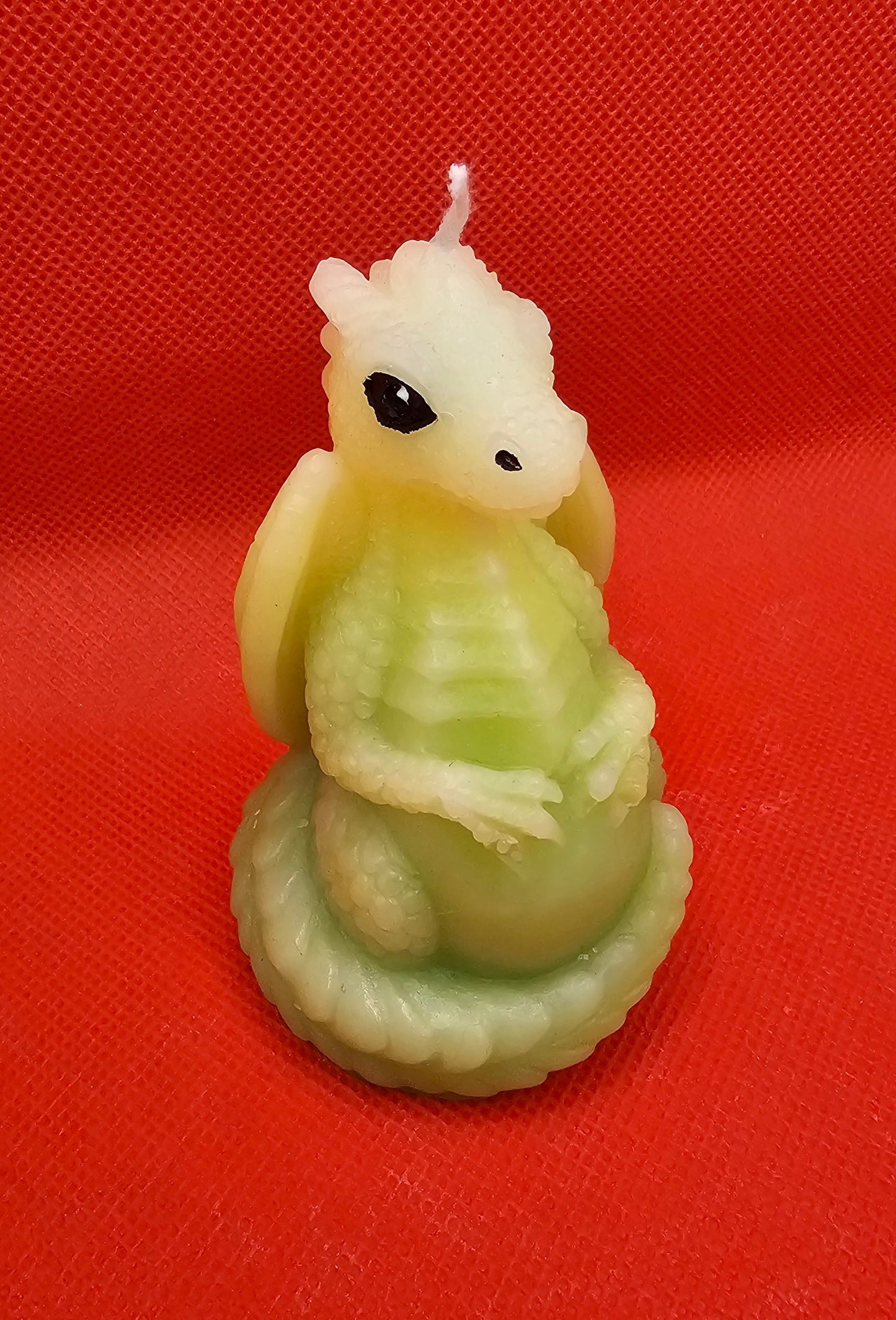 Drache klein gelb-grün