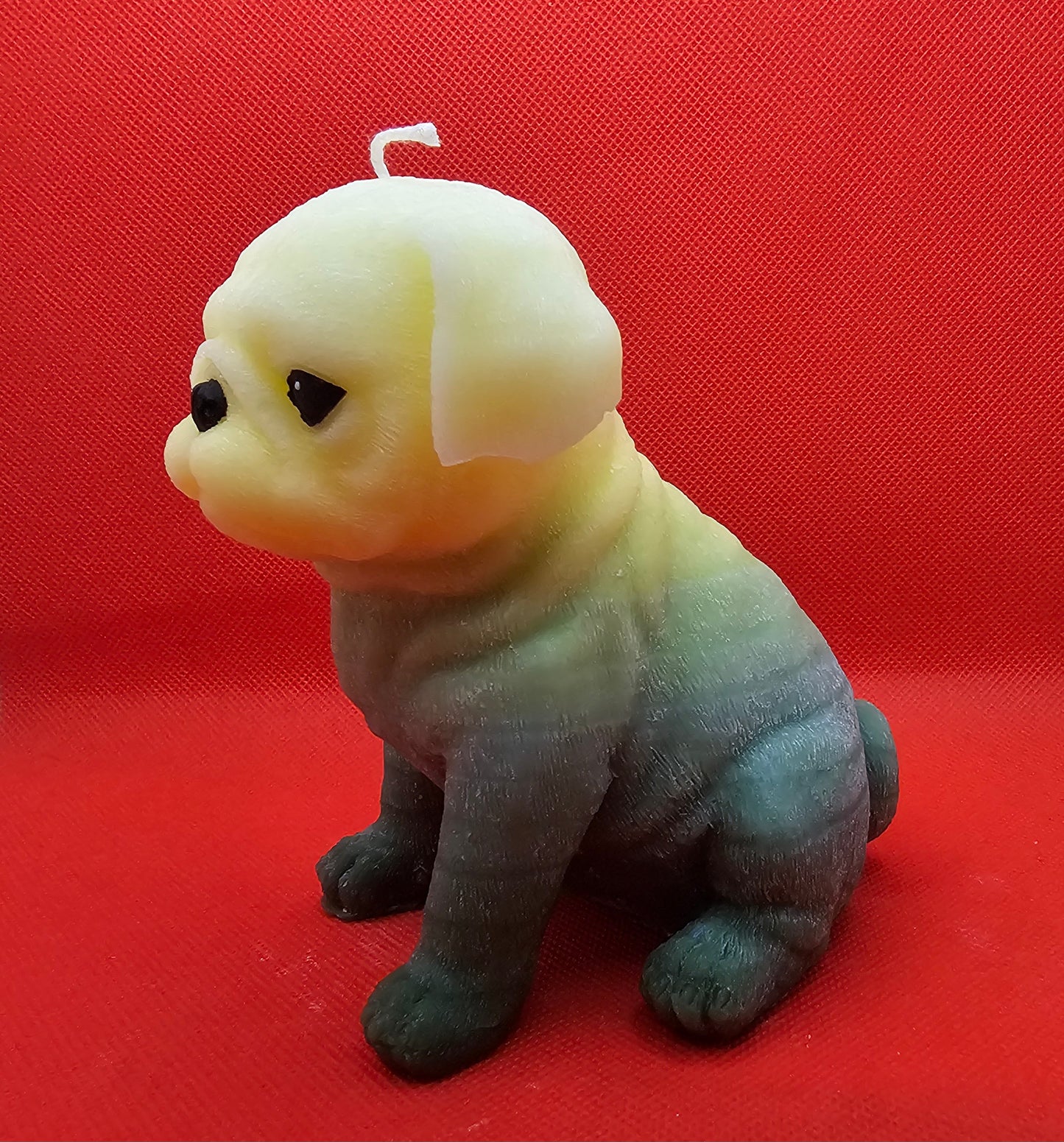 Mops gelb-grün gross